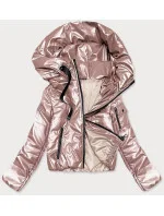 Krátká dámská bunda v růžové barvě model 18057103 - S'WEST Krátká dámská bunda v růžové barvě model 18057103 - S'WEST