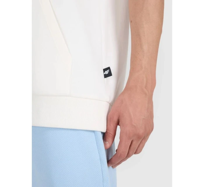 Pánska mikina s kapucňou a krátkym rukávom 4F 4FRSS25TSWSM2114-11S Pánska mikina s kapucňou a krátkym rukávom 4F 4FRSS25TSWSM2114-11S