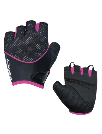 Rukavice CHIBA LADY GEL Black Pink XS
