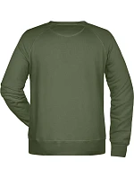 Pánská raglánová mikina 02. olive model 22415569 - Daiber Pánská raglánová mikina 02. olive model 22415569 - Daiber