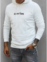 FashionStreet pánska krémová mikina BX5476 FashionStreet pánska krémová mikina BX5476