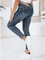 Dámské skinny džíny tmavě modré Dstreet model 21992852 - FashionStreet Dámské skinny džíny tmavě modré Dstreet model 21992852 - FashionStreet