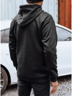 Pánska čierna mikina FashionStreet BX5932