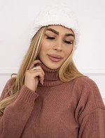 Roma Bis fleecová čiapka K235 biela