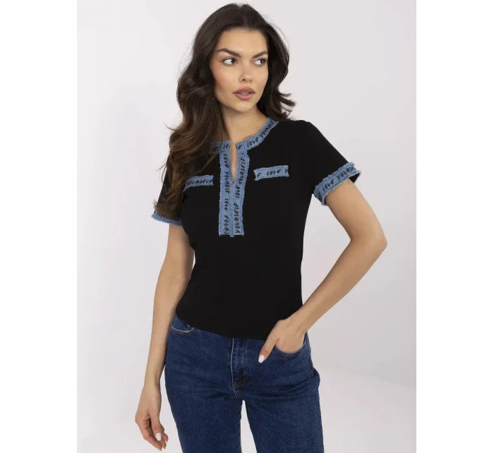 Tričko NM TS model 21015087 černé - FPrice Tričko NM TS model 21015087 černé - FPrice