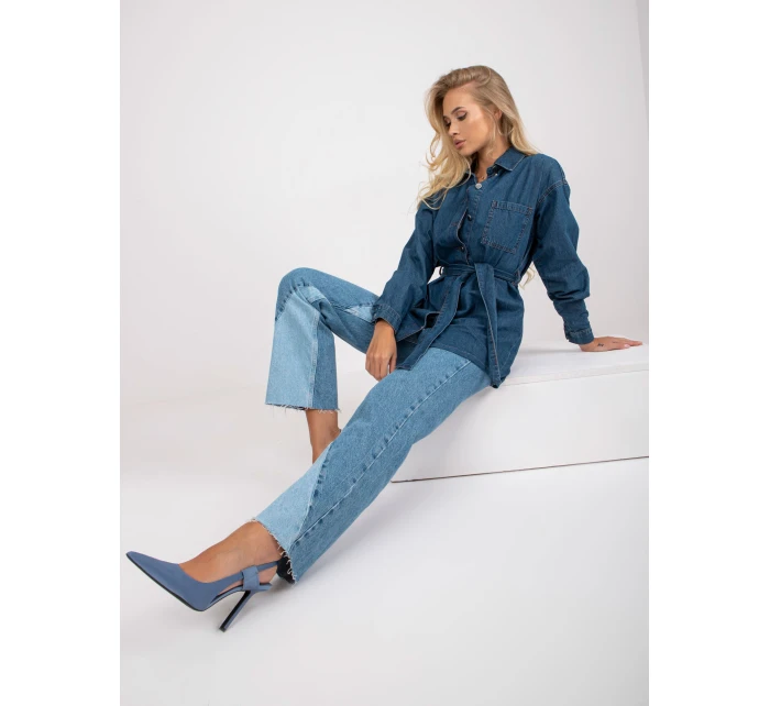 Šaty RO SK  tmavě modrá model 17293029 - FPrice