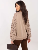 Bluzka RV BZ model 21836660 ciemny bezowy - FPrice