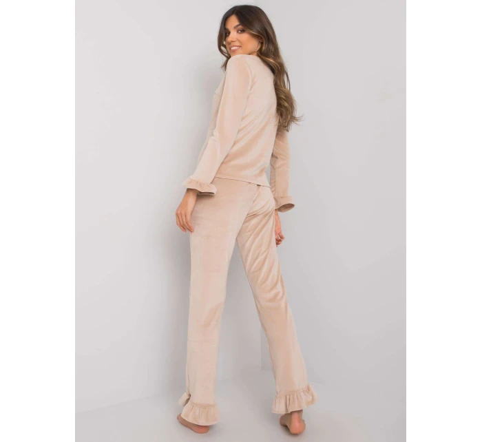 Pyžamo RV PI 7394.23X béžová