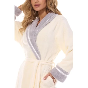 Šaty model 20302265 Long 2409 Ecru L&L - L&L Šaty model 20302265 Long 2409 Ecru L&L - L&L