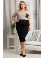 Dámska sukňa P352 čierna - Karko