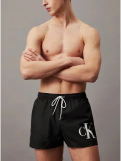 Pánske plavky KM0KM01015 BEH black - Calvin Klein
