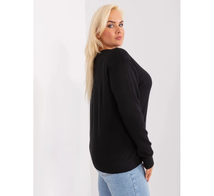 Dámsky sveter PM SW PM 3897.06P Black - FPrice