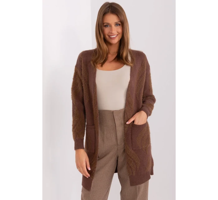 Sveter na zapínanie model 188287 AT