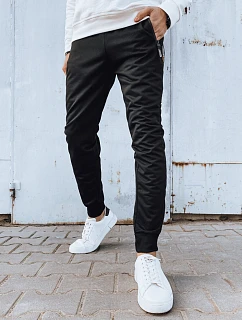 Spodnie męskie dresowe czarne model 22182427 - FashionStreet