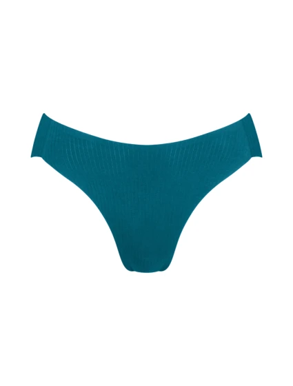 Dámske nohavičky ZERO Feel Pure High leg - BLUE - teal 6169 - SLOGGI Dámske nohavičky ZERO Feel Pure High leg - BLUE - teal 6169 - SLOGGI