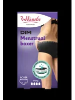 Noční i denní menstruační kalhotky  BOXER   černá model 17457632 - Bellinda