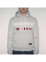 DB 317 M WY8612H/GN Grey mikina model 21179800 - Geographical Norway