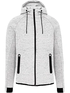 Kariban ProAct PA 358 Pánska tréningová bunda 20.P358 ash heather