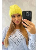 Dámska čiapka Rebecca K345 yellow Dámska čiapka Rebecca K345 yellow