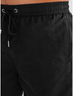 Čierne pánske plavecké šortky Dstreet SX2364