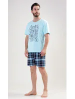 Pánske pyžamo šortky Bicykel Pánske pyžamo šortky Bicykel