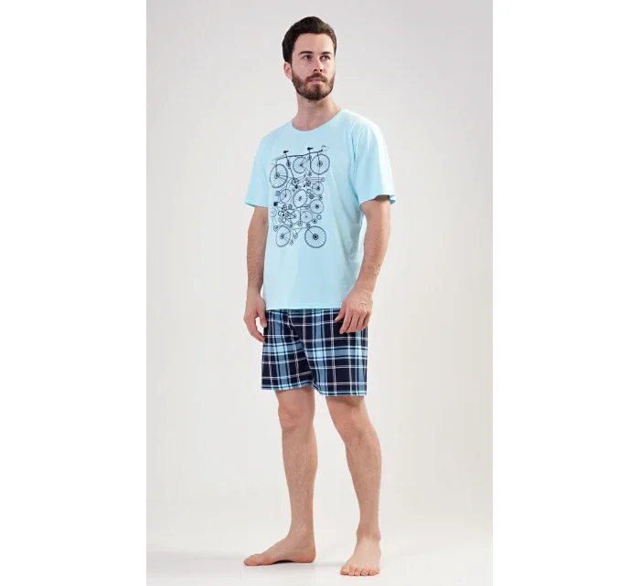 Pánske pyžamo šortky Bicykel Pánske pyžamo šortky Bicykel