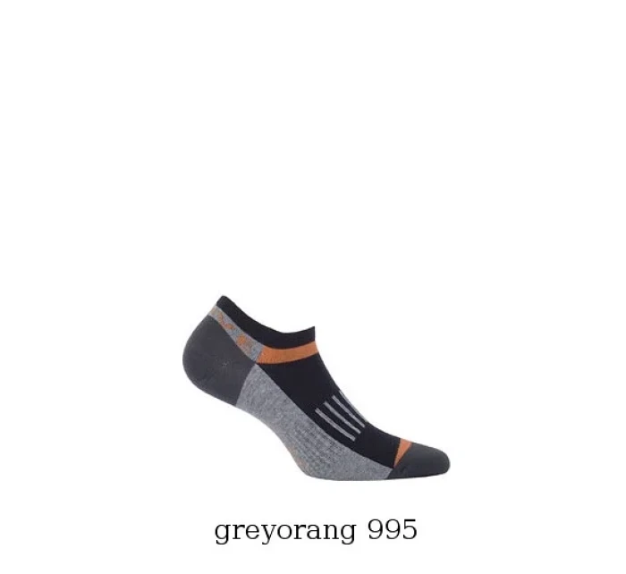 Pánske členkové ponožky Wola Sportive W91.1N3 Ag + vzor