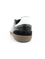 Skechers Kickoff Dámske športové tenisky Black Leather Women's