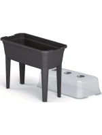 STOJACA SKLENENENÁ SADA RESPANA ECOLINE 74,6x77,7x36,8 cm ANTRACIT detské