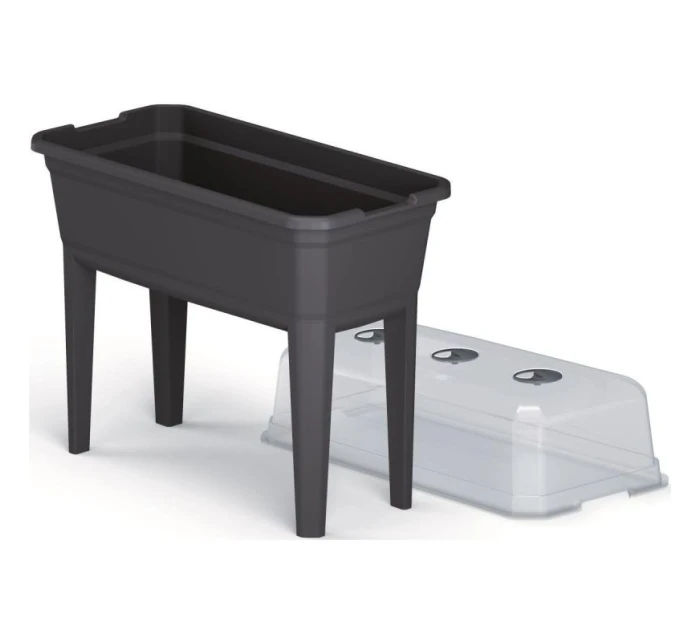 STOJACA SKLENENENÁ SADA RESPANA ECOLINE 74,6x77,7x36,8 cm ANTRACIT detské