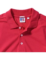 Pánské elastické piqué polo 10. burgundy model 22473901 - Russell Athletic Pánské elastické piqué polo 10. burgundy model 22473901 - Russell Athletic