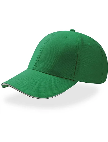 Atlantis Headwear Sport Sandwich 6-panelová baseballová čiapka „Sport Sandwich“ 33.0504 zelená/biela Atlantis Headwear Sport Sandwich 6-panelová baseballová čiapka „Sport Sandwich“ 33.0504 zelená/biela
