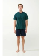 Vamp - Pyžamový komplet s geometrickou potlačou 21601 - Vamp