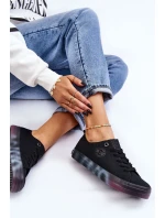 Dámské tenisky s barevnou Big Star Černá model 21608582 - Big Star Shoes