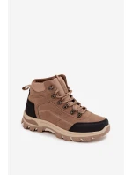 Dámské Trekingové Boty Big Star model 21705988 Béžové - Big Star Shoes Dámské Trekingové Boty Big Star model 21705988 Béžové - Big Star Shoes