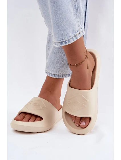 Dámske penové papuče LOTTO SLAY 2400471U Beige