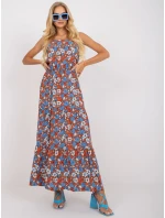 Sukienka model 21156162 brązowy - FPrice Sukienka model 21156162 brązowy - FPrice