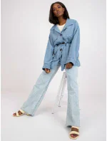 Dámsky kabát EM EN 5422.22P tmavo modrý