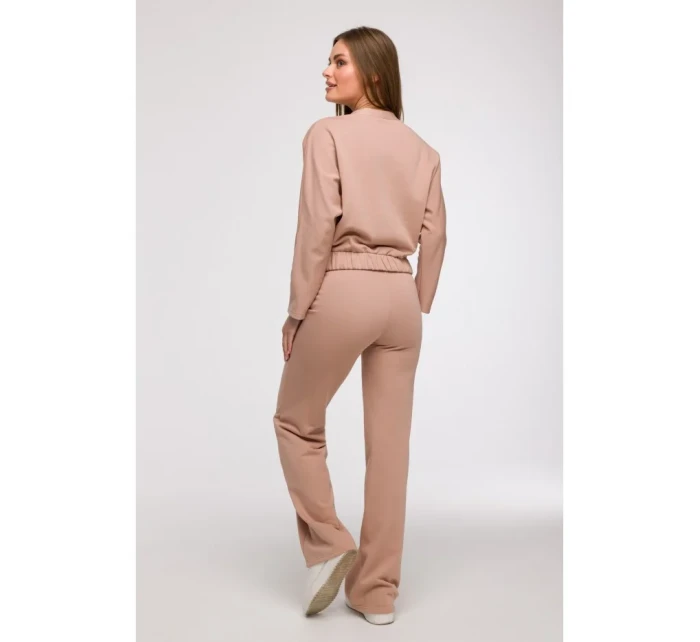 model 21047166 Zavinovací mikina mocca - BeWear