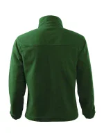 Jacket fleece pánský lahvově zelená 06 (brand label) Jacket fleece pánský lahvově zelená 06 (brand label)