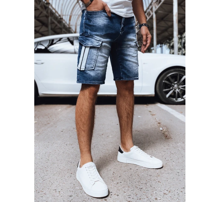 Pánské džínové šortky modré Dstreet model 21964753 - FashionStreet Pánské džínové šortky modré Dstreet model 21964753 - FashionStreet