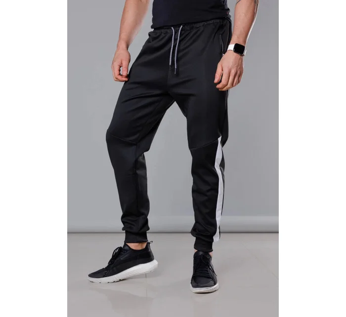 pánské teplákové kalhoty se vsadkami model 18347935 - J.STYLE