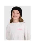 Dievčenské tričko oversize s potlačou 4F 4FJRAW25TTSHF2935-11S Dievčenské tričko oversize s potlačou 4F 4FJRAW25TTSHF2935-11S