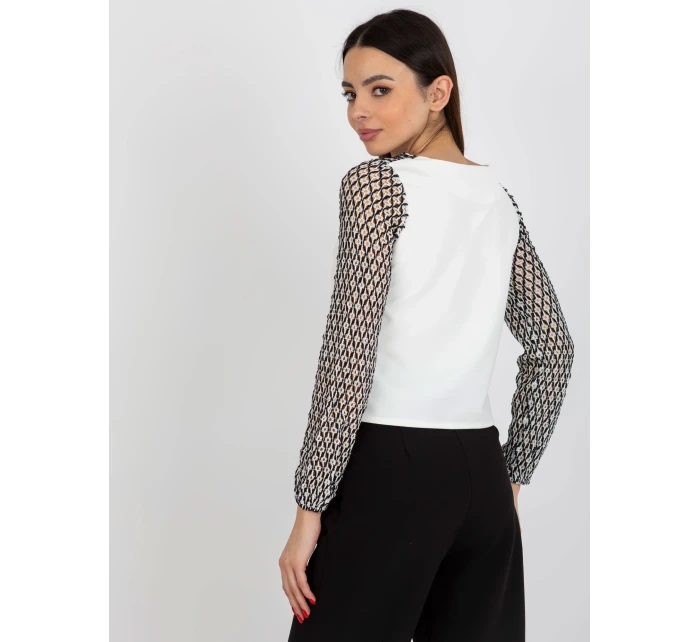 Dámska blúzka LK BZ 506085 1.15X ecru - FPrice