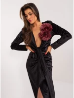 LK SK 509552 šaty.16X čierna