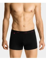Kvalitné pánske boxerky ATLANTIC PREMIUM - čierne
