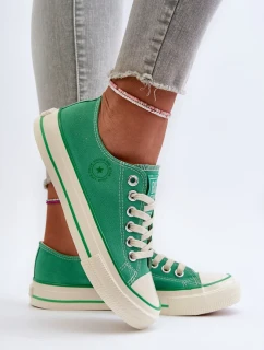 Dámske nízke tenisky Big Star Green