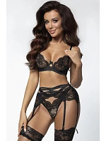 Dámske tangá String V-10718 Black with beige - Axami Dámske tangá String V-10718 Black with beige - Axami