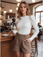 Dámský svetr jedné velikosti s  bílý Dstreet model 21986133 - FashionStreet