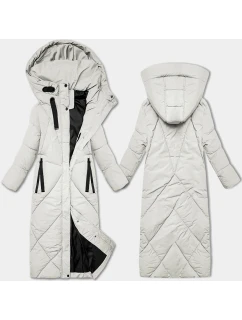 Zimowa kurtka damska do  ecru model 21337693 - J.STYLE